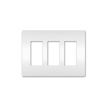 LEGRAND RWP263W The Radiant® Wallplate 3 Gangs White 4.94 in Lx 6.77 in W