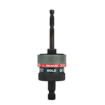 MILWAUKEE 49-56-7210 TWIST RELEASE SM HOLESAW ARBOR 3/8" Q/C