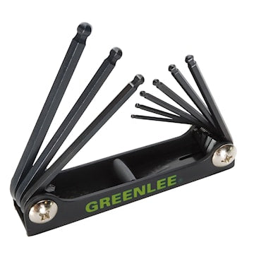 EMERSON PROFESSIONAL TOOLS 0254-12 Hex Key Set 9 Pieces 4-3/8 in