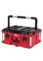 MILWAUKEE 48-22-8425 Packout™ Tool Box Large 16.1 in Hx 22.1 in Lx 11.3 in W Red