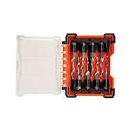 KLEIN TOOLS 32217 Drill/Tap Tool Kit 8-Piece, Right Handed 1/4 in Shank
