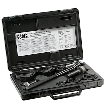 KLEIN TOOLS 53732SEN Knockout Punch Set with Wrench