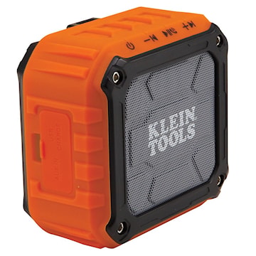 KLEIN TOOLS AEPJS1 Jobsite Speaker 3-7/8 in L x 2-1/8 in W x 3-1/2 in H
