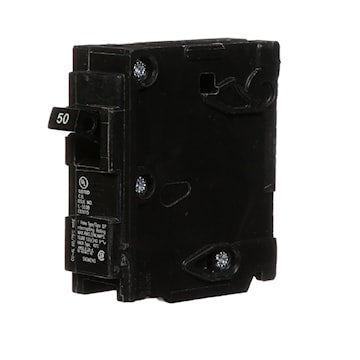 SIEMENS Q150 Circuit Breaker QP/MP 50 A, 1 P, Plug-in