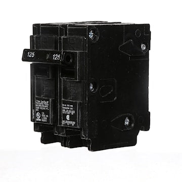 125 Amp (125A) 2 Pole Plug-In Breaker