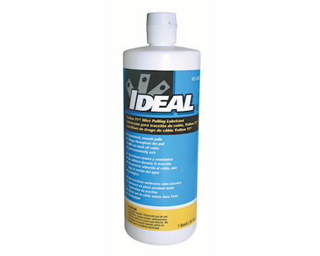IDEAL INDUSTRIES 31-358 Yellow 77® Wire Pulling Lubricant Lubricant 1 qt Squeeze Bottle 40 - 100 °F