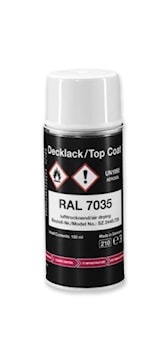 RITTAL 9093006 Spray Paint 60° RAL 7035 Light Gray 12 oz Spray Can