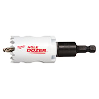 MILWAUKEE 49-56-0072 Ice Hardened™ Hole Saw 1-3/8 in Bi-Metal
