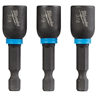 MILWAUKEE 49-66-4525 Shockwave™ Magnetic Tip Nut Driver 3/8 IN