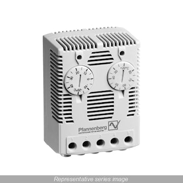HAMMOND MANUFACTURING SKTD542 Twin T-stat for Alarm & Heater Fahrenheit