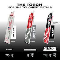 MILWAUKEE 48-00-5782 Super Sawzall®, The Torch™ Reciprocating Saw Blade 6 in 14 TPI