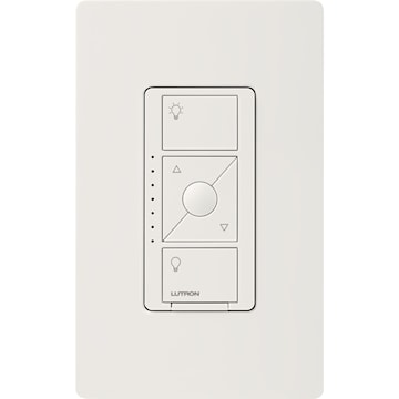 LUTRON PD-5NE-WH-C Caseta® Dimmer 120 V, White