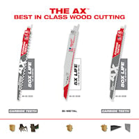 MILWAUKEE 48-00-5226 Sawzall® Reciprocating Saw Blade 9 in 45 Teeth 5 TPI Carbide