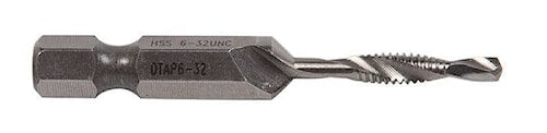 EMERSON PROFESSIONAL TOOLS DTAP6-32 Drill/Tap Bit 1/4 in Shank