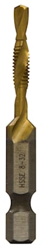EMERSON PROFESSIONAL TOOLS DTAPSS8-32 Drill/Tap Bit Drill/Tap Bit 1/4 in dia Shank