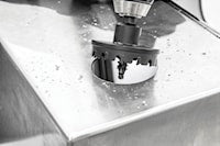 EMERSON PROFESSIONAL TOOLS 625-1-3/8 Hole Cutter 1-3/8 in 3/8 in Shank Carbide Tipped