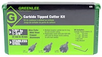 EMERSON PROFESSIONAL TOOLS 635 Hole Cutter Kit 4 Pieces Carbide Tipped