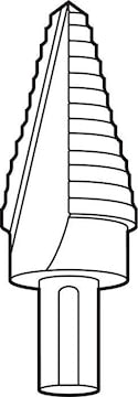 EMERSON PROFESSIONAL TOOLS 34411 Kwik Stepper® Step Drill Bit 1 Steps 7/8 in 7/8 in