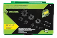 10 Piece Hole Saw Kit Carbide TOOLJA