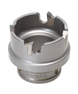 EMERSON PROFESSIONAL TOOLS 645-1-7/32 Hole Cutter 1-7/32 in 3/8 in Shank Carbide Tipped
