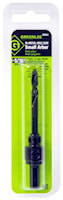 EMERSON PROFESSIONAL TOOLS 38524 Hole Saw Arbor with Centre Drill 3/8 in diameter High Speed Steel