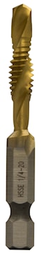 EMERSON PROFESSIONAL TOOLS DTAPSS1/4-20 Drill/Tap Bit 1/4 in dia Shank