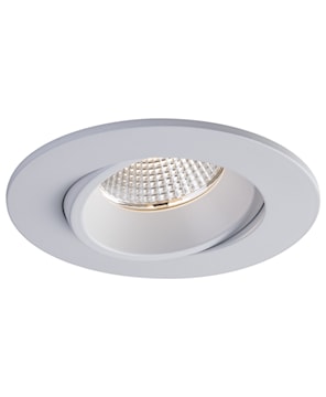 LITELINE RA35-12RG-DTW90WH Luna LED Recessed Fixture 3-1/2 in Round 700 lm 100 - 135 VAC, 2700 - 5000 K Dim-To-Warm, Forward/Reverse-Phase, Triac/ELV Dimming, Adjustable White