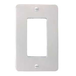STANDARD PRODUCTS 67073 Trim Plate 114 mm Lx 70 mm W for LED Hardwire Driver and Dimmer