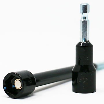 RACK-A-TIERS 70931BK Racky Bits™ Driver Bit 1/2 in Hex