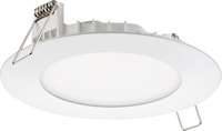4 in Round LED Thin Wafer White Downlight 2700K-5000K 650 Lumen 120V