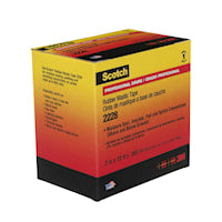 3M CANADA 2228-2X10 Scotch® Mastic Tape Sealing and Insulating 10 ft Lx 2 in W 65 mil Black Ethylene Propylene Rubber