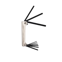 KLEIN TOOLS 70591 Grip-It® Hex Key Set 9 Pieces 4-3/8 in Handle, 2.688 - 3.813 in Key