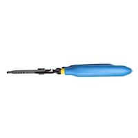 KLEIN TOOLS 11055 Klein-Kurve® Wire Stripper/Cutter Serrated Nose, Shear Cut 7-1/8 in