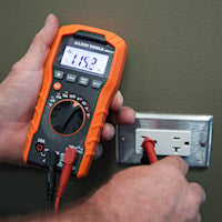 KLEIN TOOLS 69410 Test Lead Set Right Angled