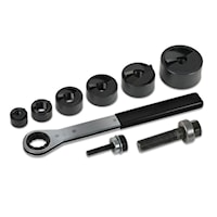 KLEIN TOOLS 53732SEN Knockout Punch Set with Wrench