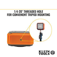 KLEIN TOOLS AEPJS1 Jobsite Speaker 3-7/8 in L x 2-1/8 in W x 3-1/2 in H