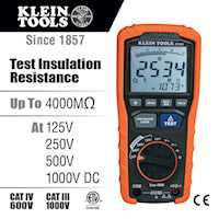 KLEIN TOOLS ET600 Insulation Resistance Tester 1000 VAC/VDC