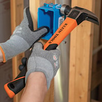 KLEIN TOOLS H80816 STRAIGHT-CLAW HAMMER, 16 OZ, 13"