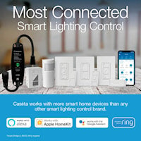 LUTRON PD-15OUT-BL OUTDOOR SMART PLUG BLKIP65