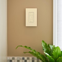 LUTRON PD-5NE-WH-C Caseta® Dimmer 120 V, White