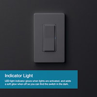 LUTRON DVRF-5NS-WH CASETA CLARO SMART SWITC120V 500V60HZ