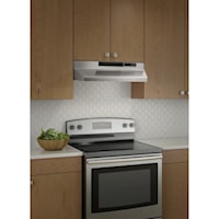 VENMAR BU230SS Range Hood 160 ft³/min 30 in W x 17-1/2 in D x 6 in H Stainless Steel