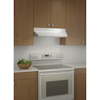 VENMAR BU230WW Range Hood 160 ft³/min 30 in W x 17-1/2 in D x 6 in H White