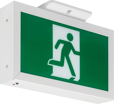 ACUITY 266887 STEEL RUNNING MAN120-347V WHITE