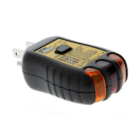 IDEAL INDUSTRIES 61-502 120V AC GFCI RECEPTACLE TESTER
