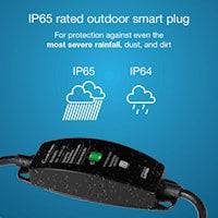 LUTRON PD-15OUT-BL OUTDOOR SMART PLUG BLKIP65