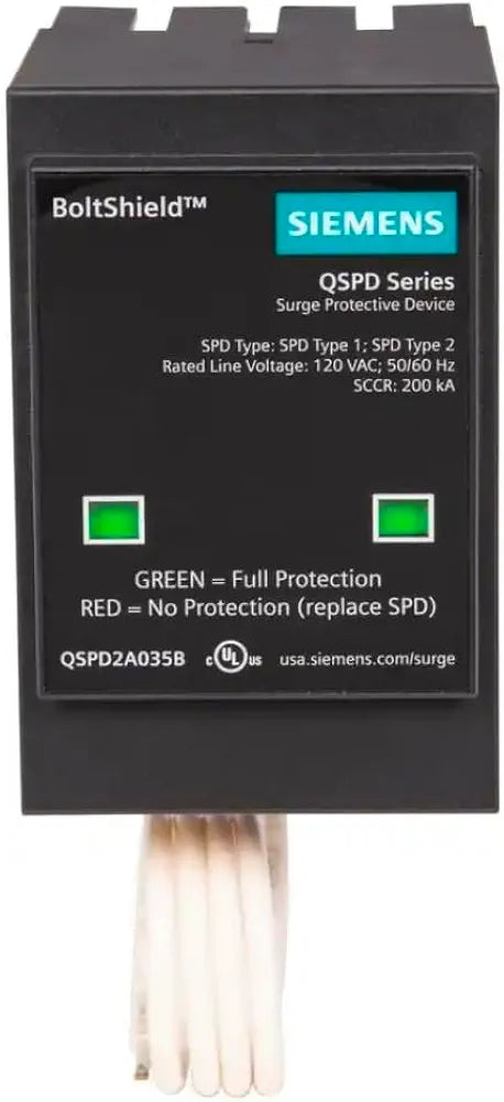 Siemens QSPD2A035B 35 KAmp BoltShield Indoor Surge Protective Device