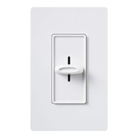 LUTRON SFS-5E-WH-CSA Skylark Fan Controller Slide-to-off fan control, single-pole 5 A, White