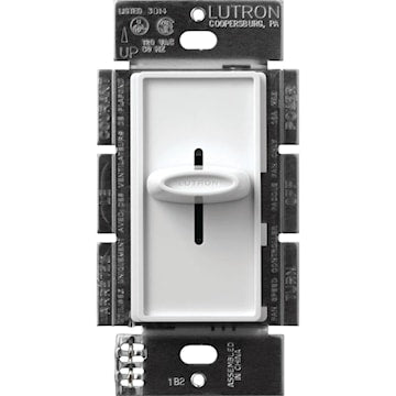 LUTRON SFSQ-FH-WH-CSA Skylark Fan Controller 3 Speed Quiet, Slide Switch 1.5 A, White