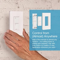 Caseta Wireless Remote Control Switch Multi-Location